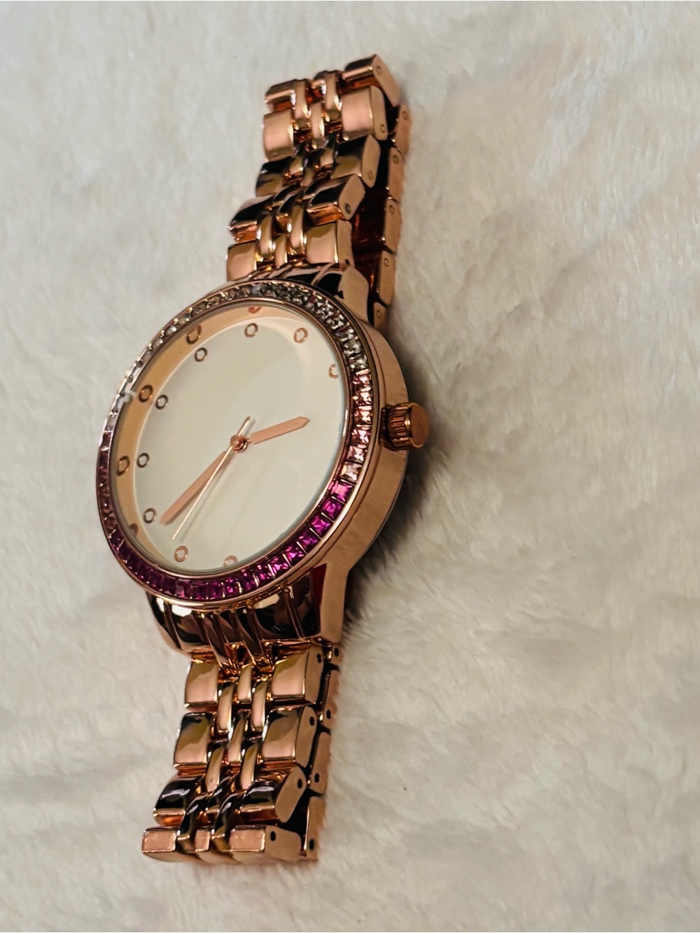 Ladies Gold Watch INC International Concepts 42mm NWT